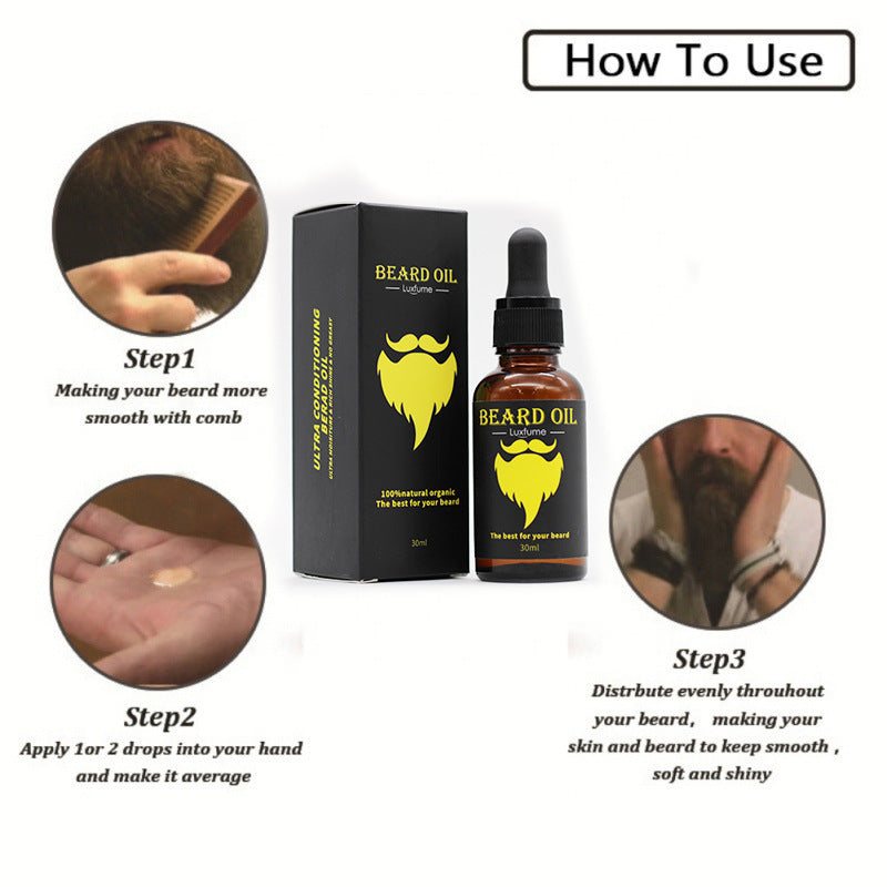 Men's Fashion Beard Care Oil